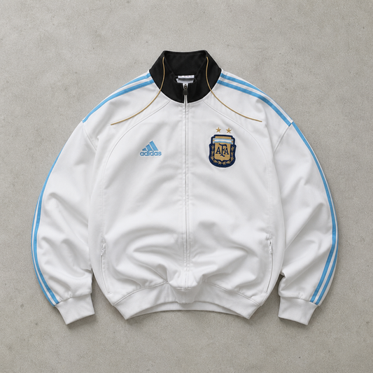2009 Adidas Vest Blau, Weiß Limited (S) Stitched Logo