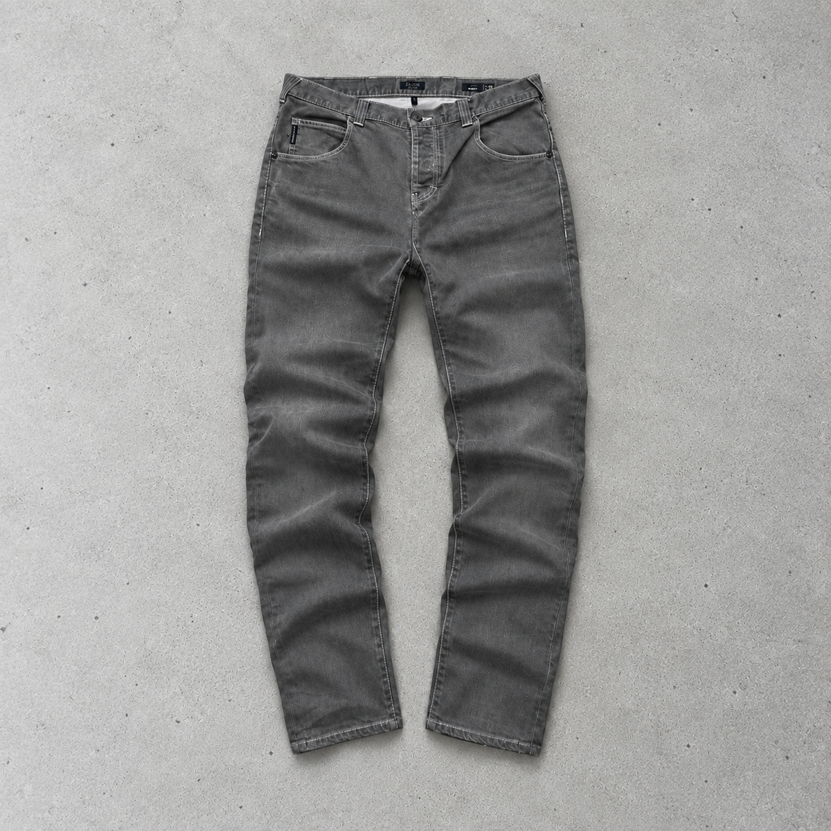 Jean Armani Jeans gris en édition limitée (W32 / DE 48)