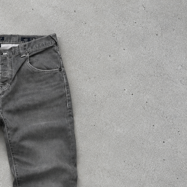 Jean Armani Jeans gris en édition limitée (W32 / DE 48)