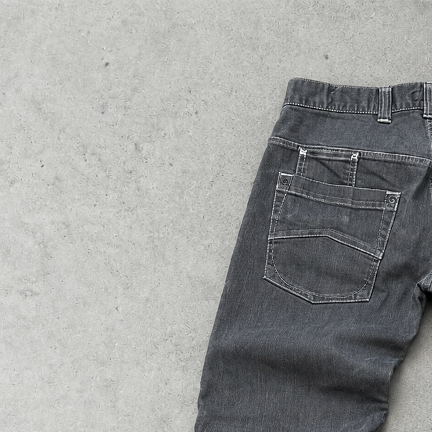 Jean Armani Jeans gris en édition limitée (W32 / DE 48)