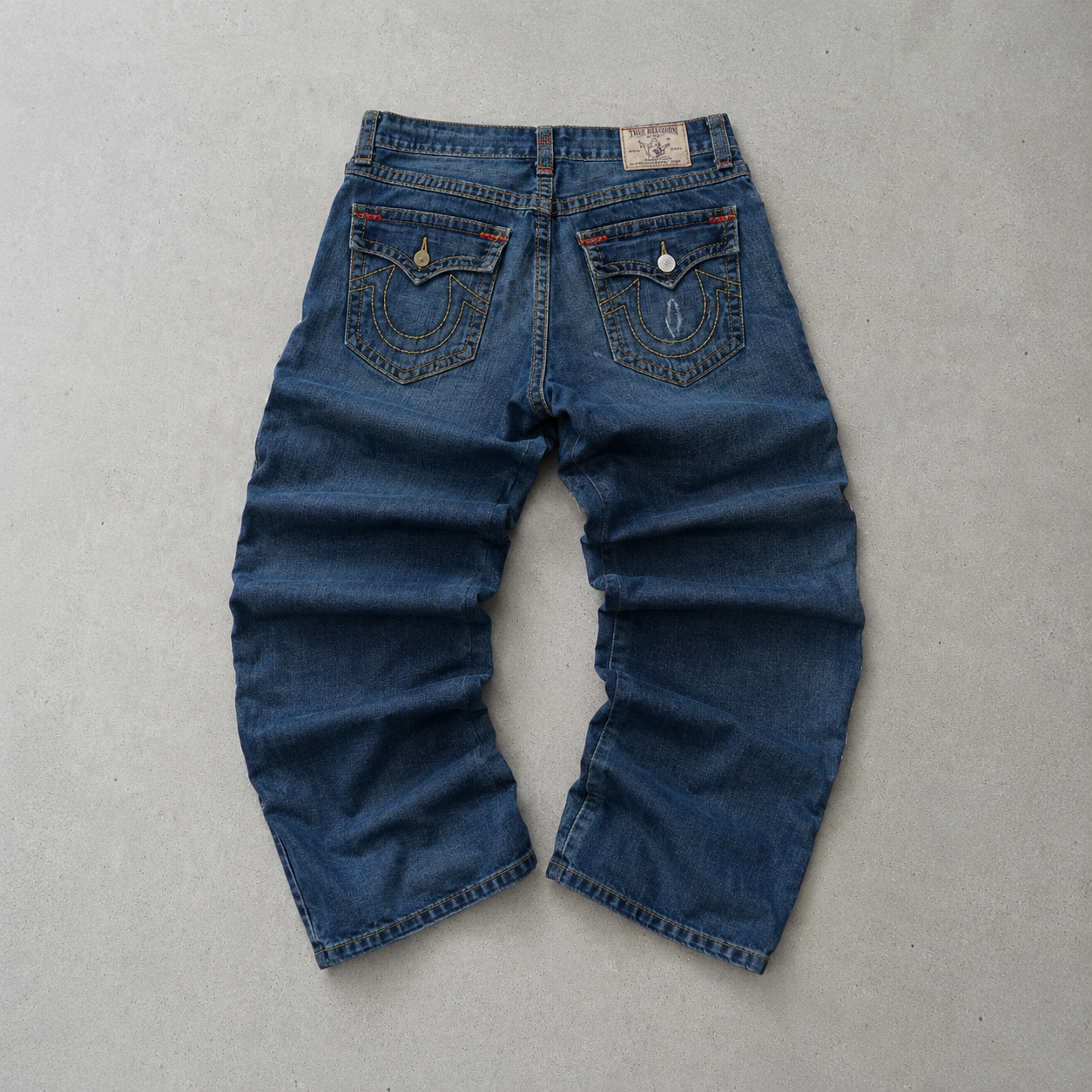 Y2K True Religion Jeans Blau Rare (W36 | DE 52)