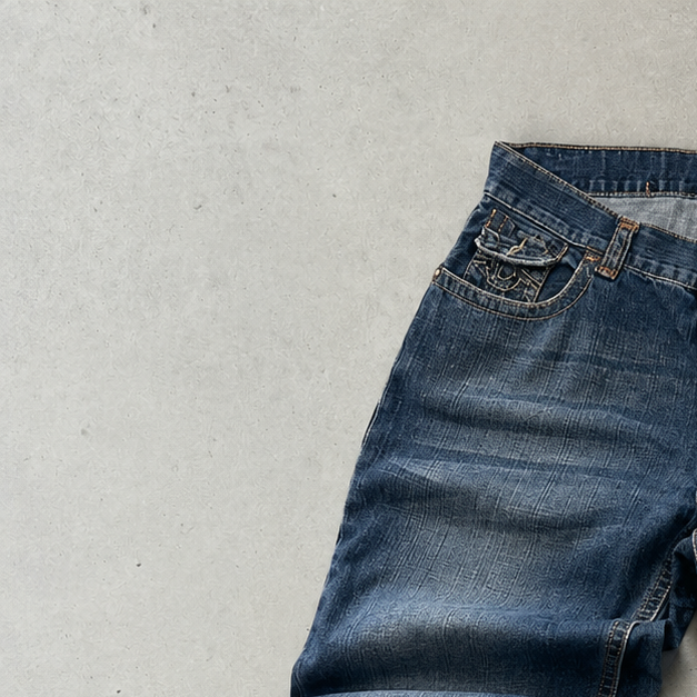 Y2K True Religion Jeans Blau Rare (W36 | DE 52)