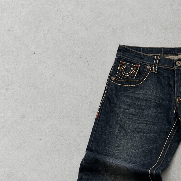 Vintage True Religion Jeans Marineblau Limited (W34 | DE 50)