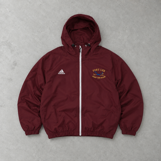 Adidas Jacke Bordeaux / Weiß Selten (L)