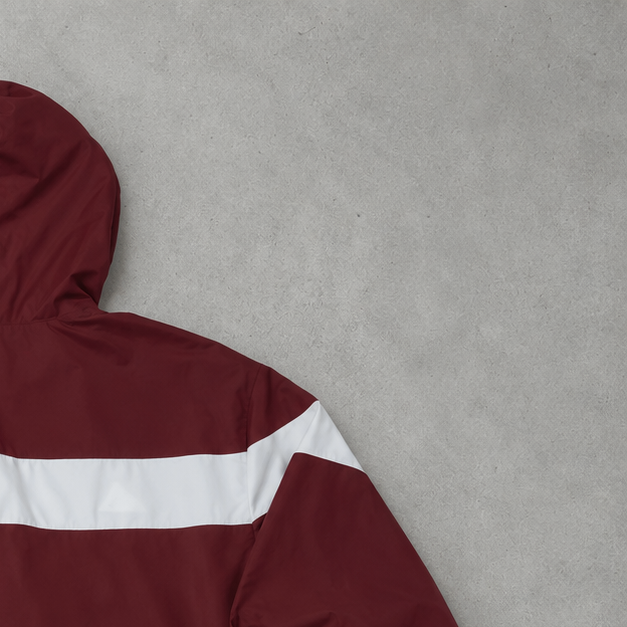 Adidas Jacket Burgundy / White Rare (L)