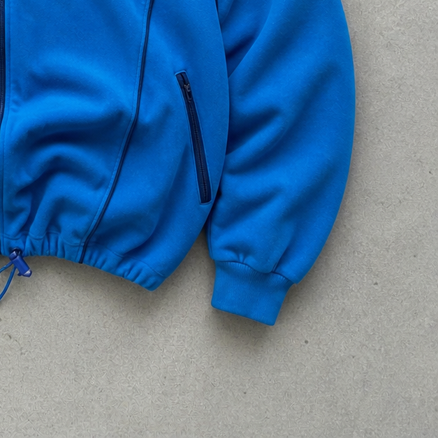 Y2K Adidas Vest Blau Rare (M) Stitched Logo