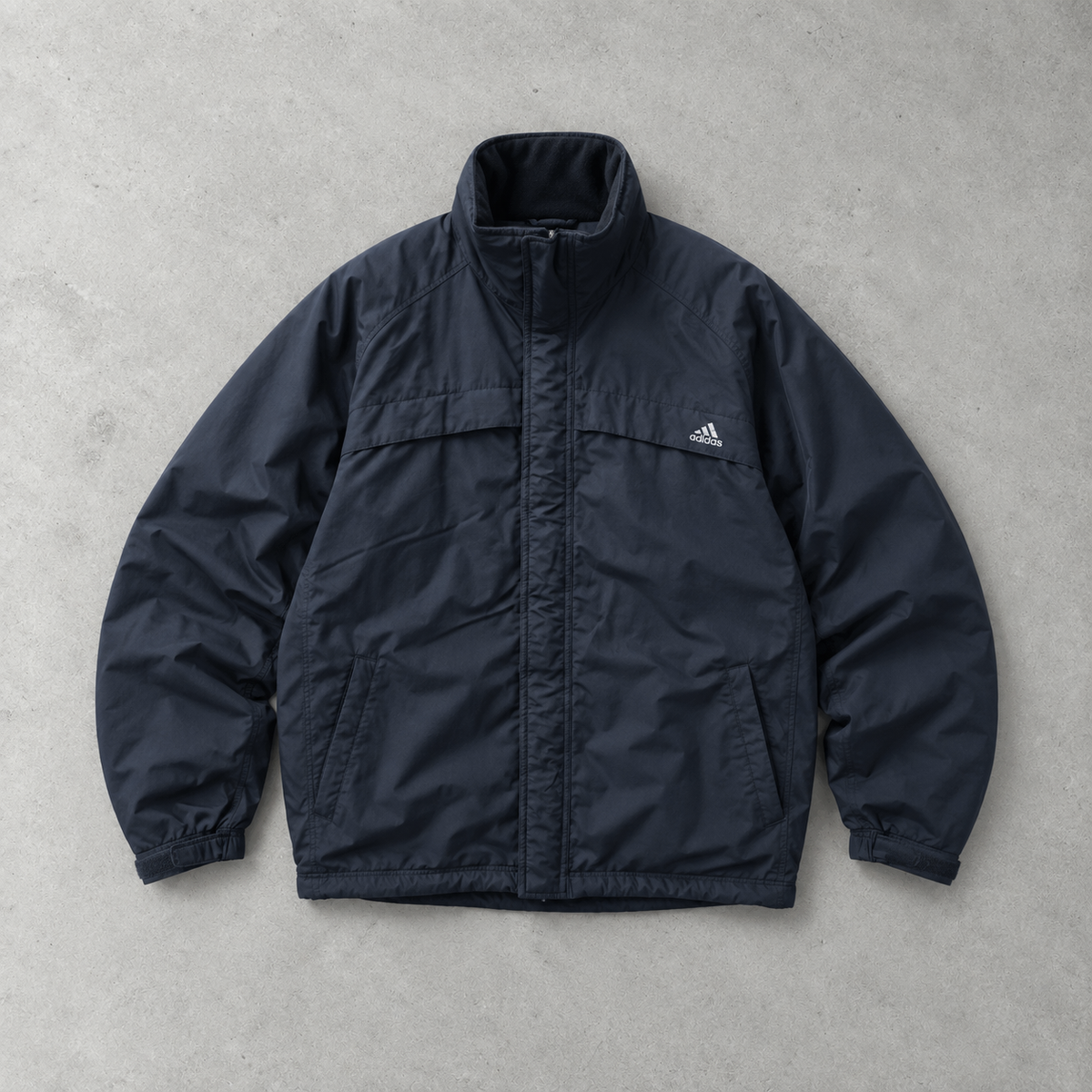 adidas Puffer Jacket Marineblau Rare (M)