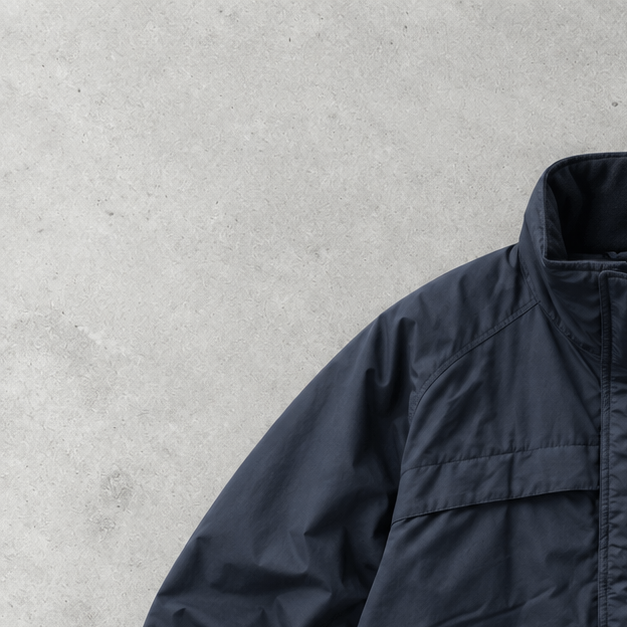 adidas Puffer Jacket Marineblau Rare (M)