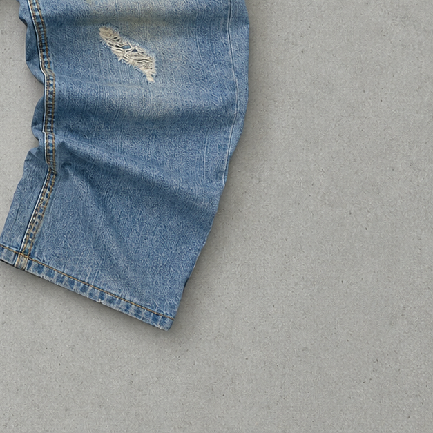 Y2K True Religion Jeans Blau, Weiß Rare (W34 | DE 50)
