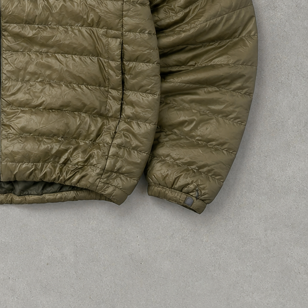 The North Face Jacket Khaki, Weiß Rare (L)