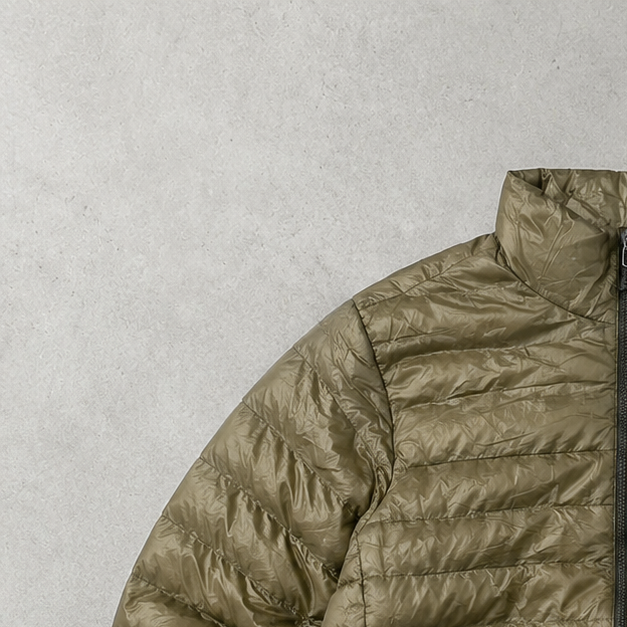 The North Face Jacket Khaki, Weiß Rare (L)
