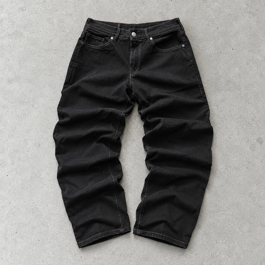 True Religion Straight Leg Jeans Black Rare (W36 | DE 52)