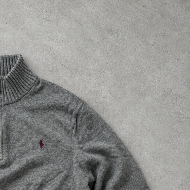 Ralph Lauren Sweater Grau Rare (L)