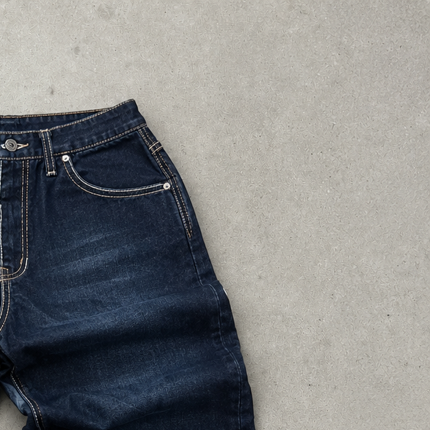 True Religion Jeans Marineblau, Blau Rare (L)