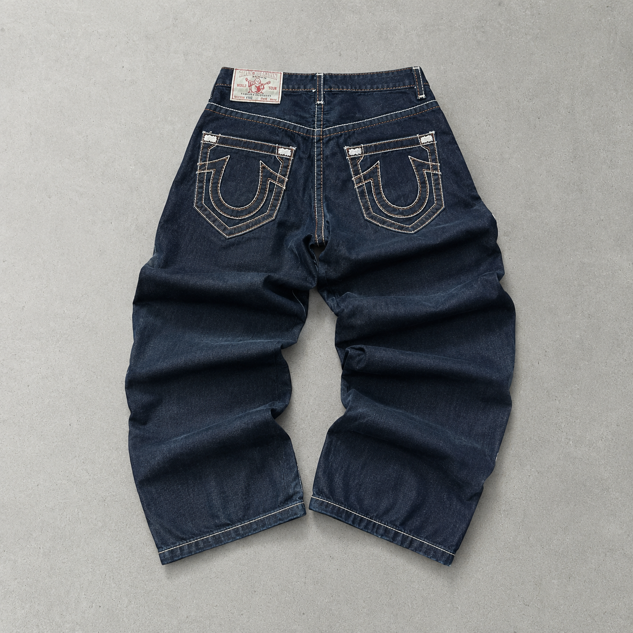 True Religion Jeans Marineblau, Blau Rare (L)