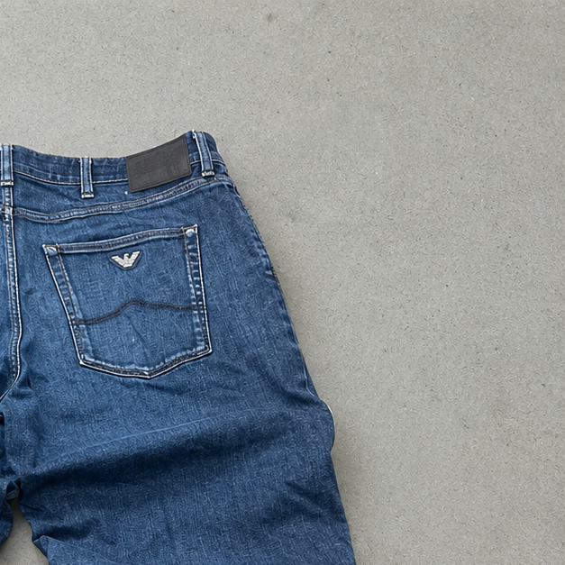 Armani Jeans Jeans Marineblau, Blau Limited (M)