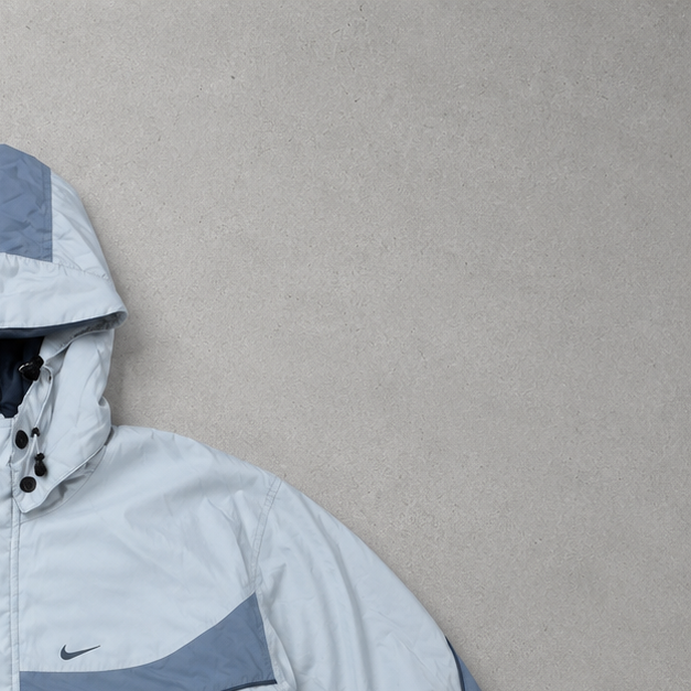 Nike Jacket Weiß, Hellblau Rare (S)