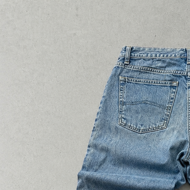 Y2K Armani Jeans Jeans Blau, Hellblau Rare (M)