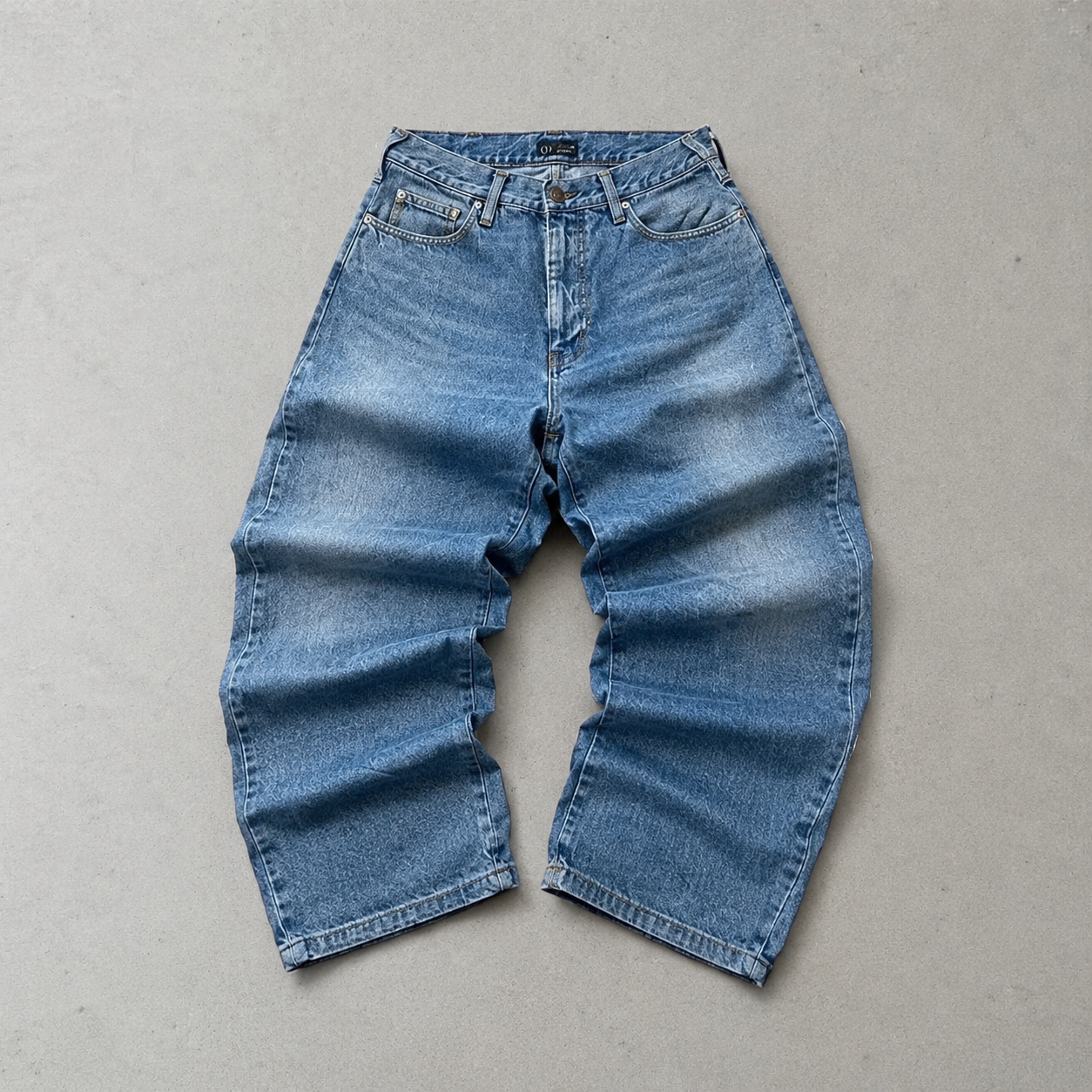 Y2K Armani Jeans Jeans Blau, Hellblau Rare (M)