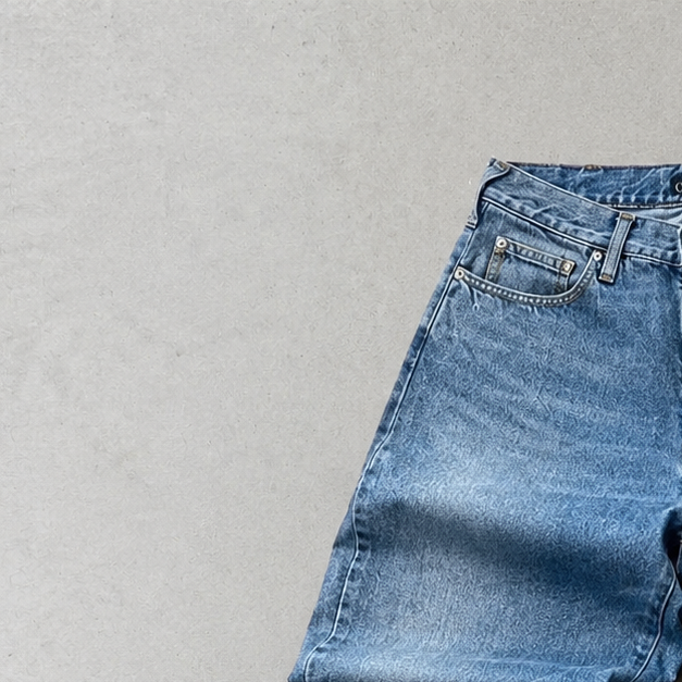 Y2K Armani Jeans Jeans Blau, Hellblau Rare (M)