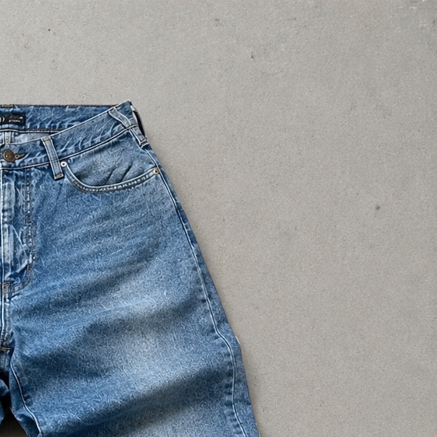 Y2K Armani Jeans Jeans Blau, Hellblau Rare (M)