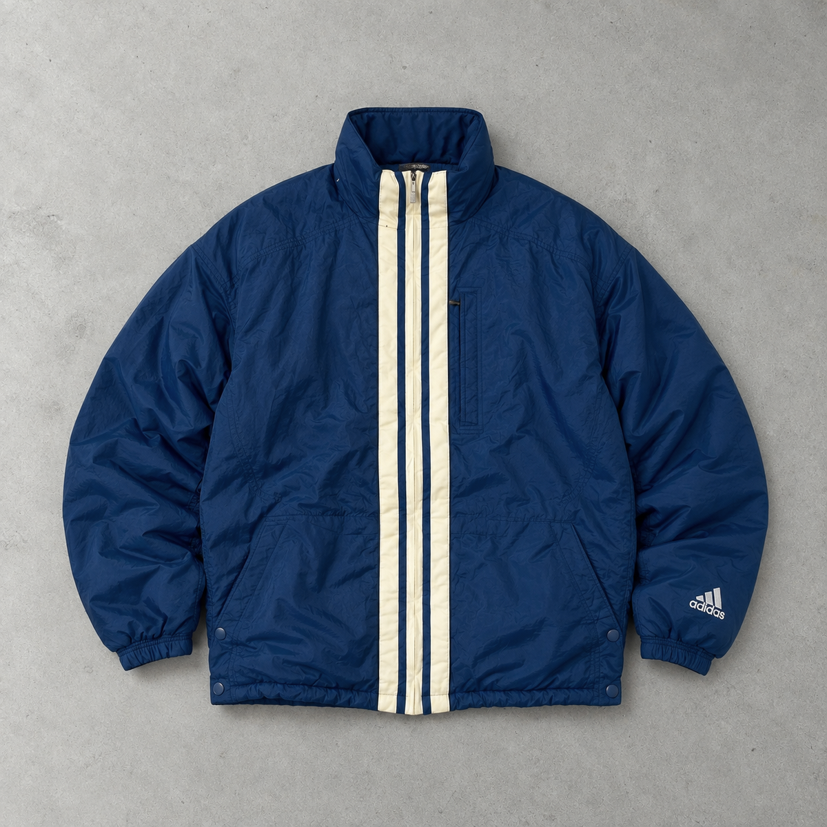Y2K Adidas Jacket Navy Limited (L)