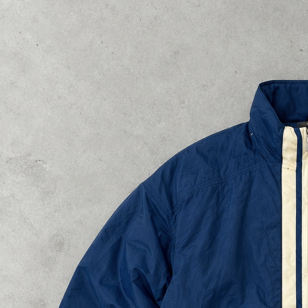 Y2K Adidas Jacket Navy Limited (L)