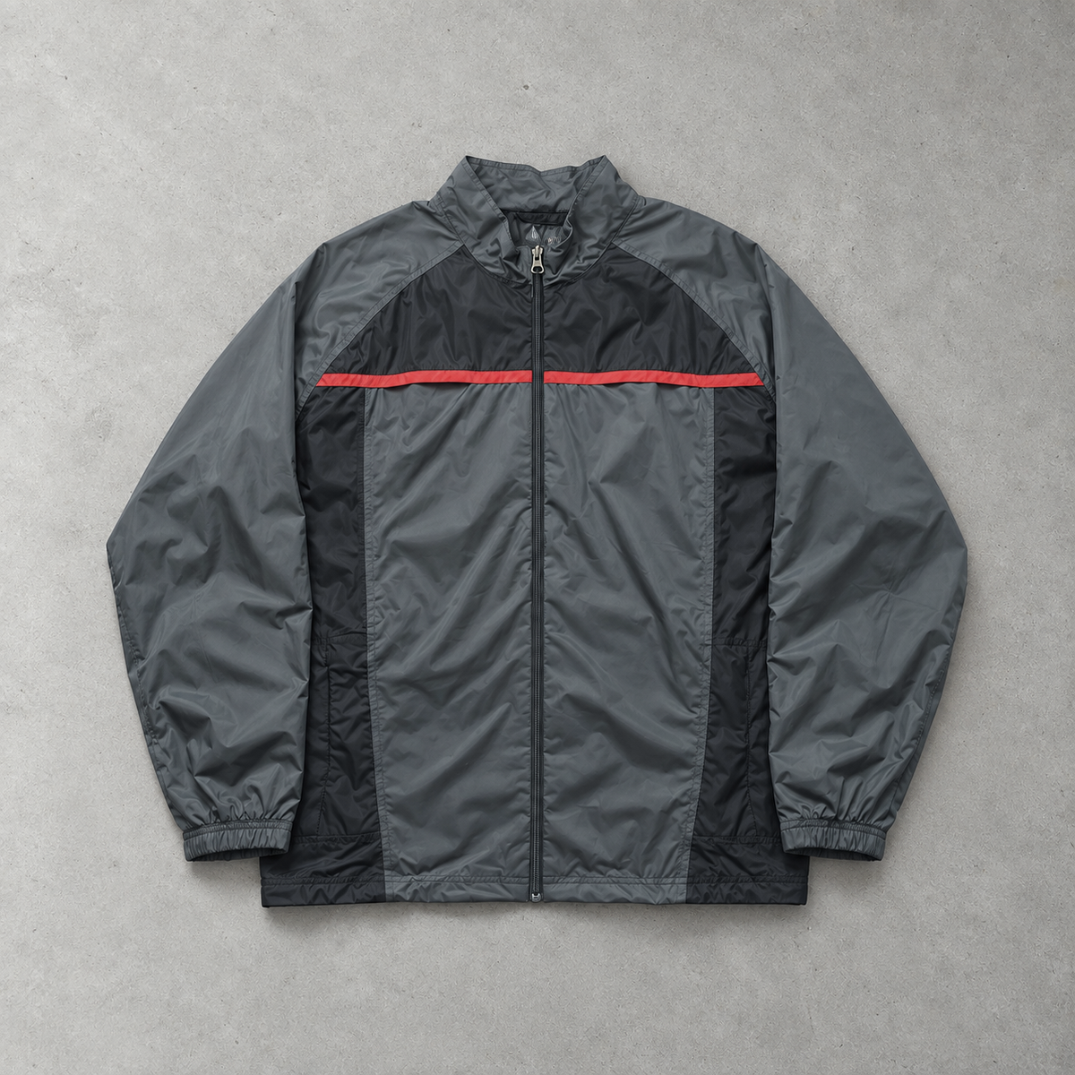 adidas Windbreaker Schwarz, Grau Rare (XL)