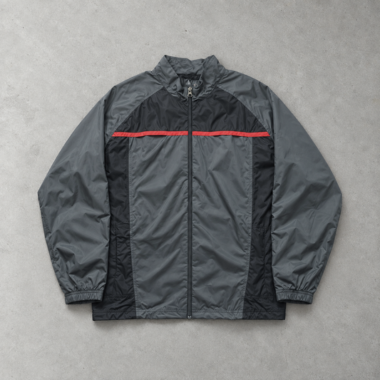 adidas Windbreaker Schwarz, Grau Rare (XL)