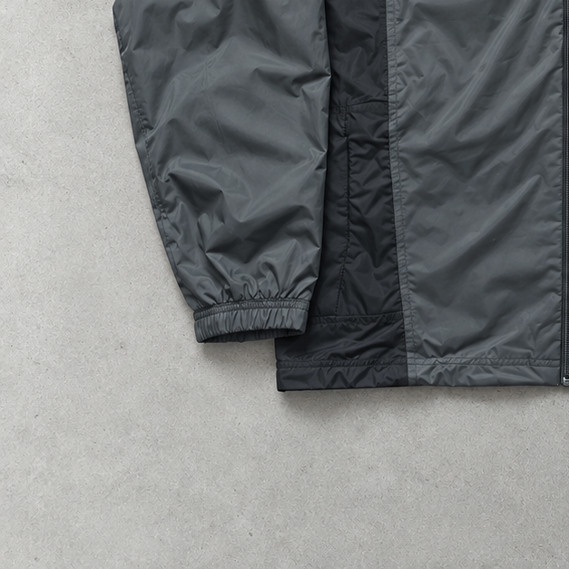 adidas Windbreaker Schwarz, Grau Rare (XL)