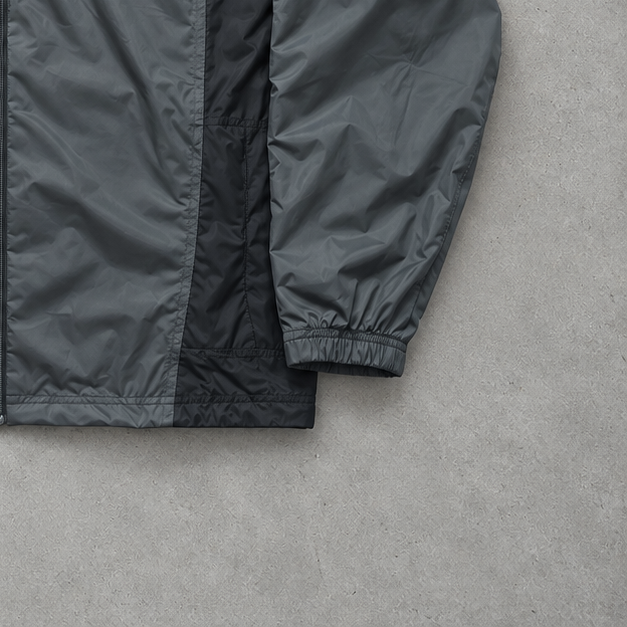 adidas Windbreaker Schwarz, Grau Rare (XL)