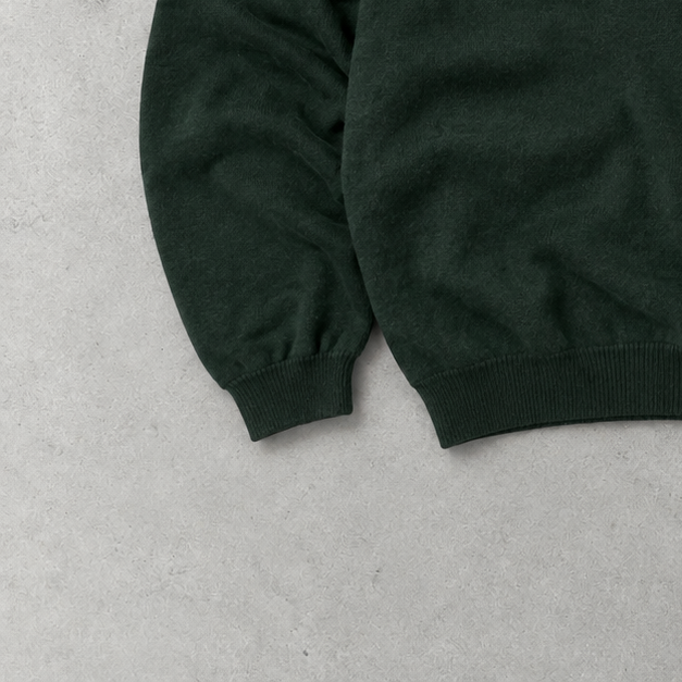Ralph Lauren Y2K Sweater Dunkelgrün Rare (XL)