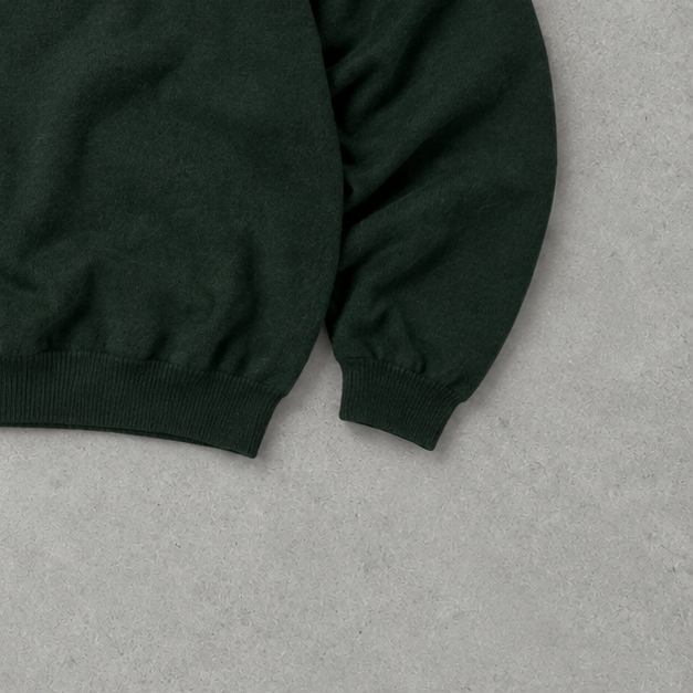Ralph Lauren Y2K Sweater Dunkelgrün Rare (XL)