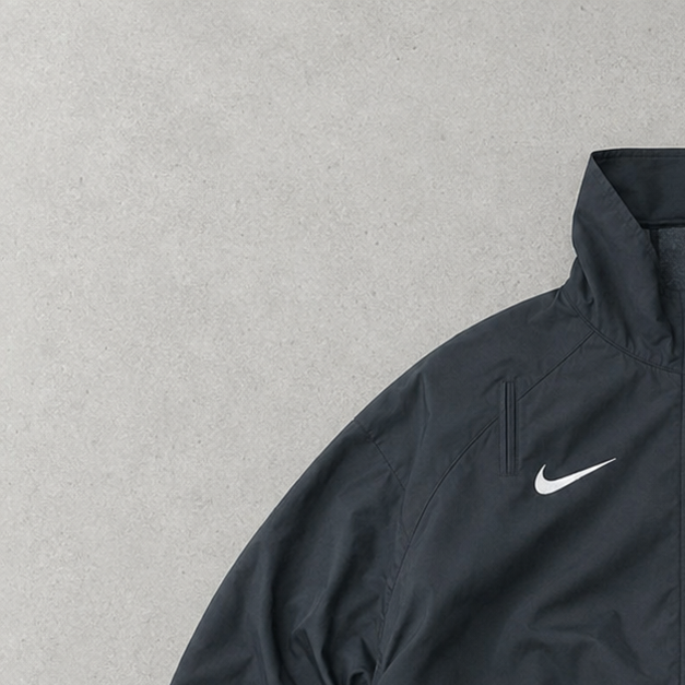 Nike Hoodie Schwarz Rare Stitched Logo (M)