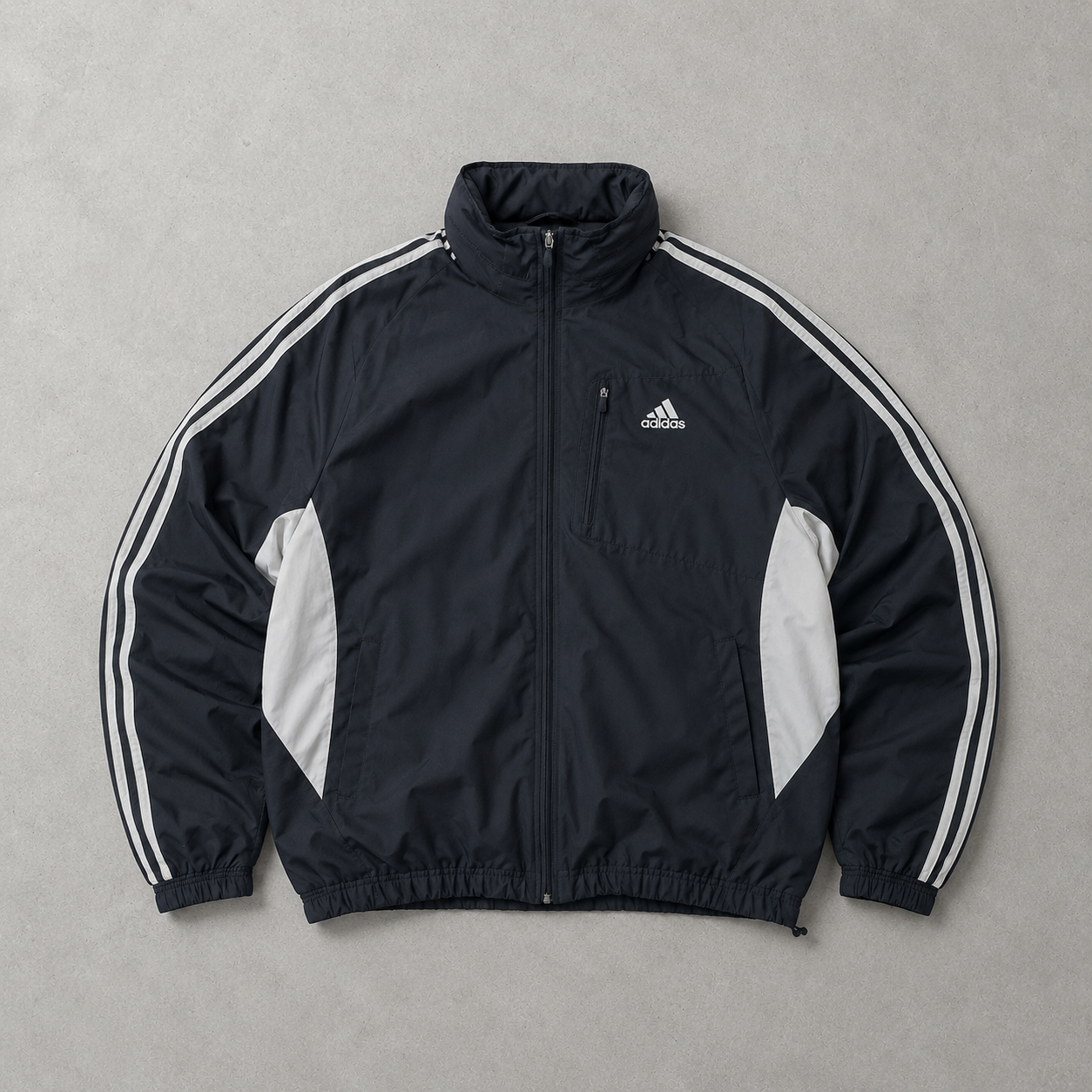 Adidas Jacket Weiß, Schwarz Limited (Size L)