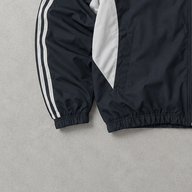 Adidas Jacket Weiß, Schwarz Limited (Size L)