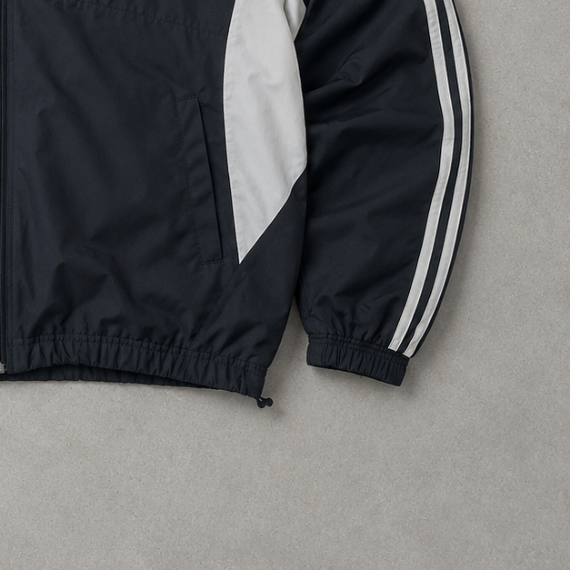 Adidas Jacket Weiß, Schwarz Limited (Size L)