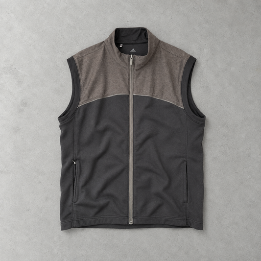 adidas Vest Schwarz, Grau Rare (M)