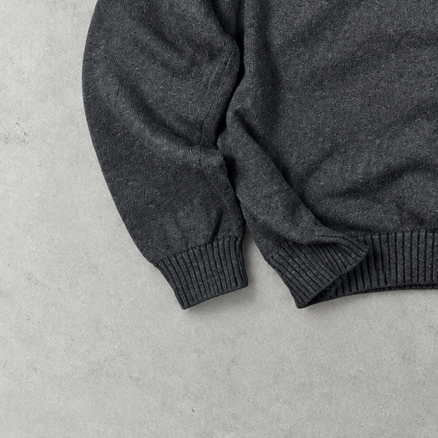 Polo Ralph Lauren Sweater Schwarz Rare (XXL) Stitched Logo