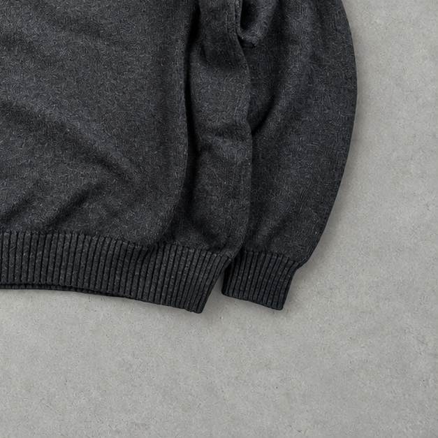 Polo Ralph Lauren Sweater Schwarz Rare (XXL) Stitched Logo