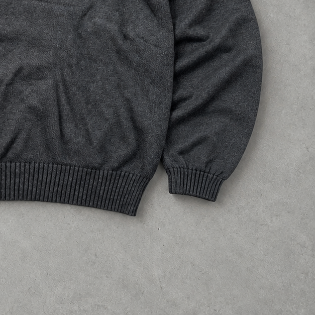 Polo Ralph Lauren Sweater Schwarz Rare (XXL) Stitched Logo