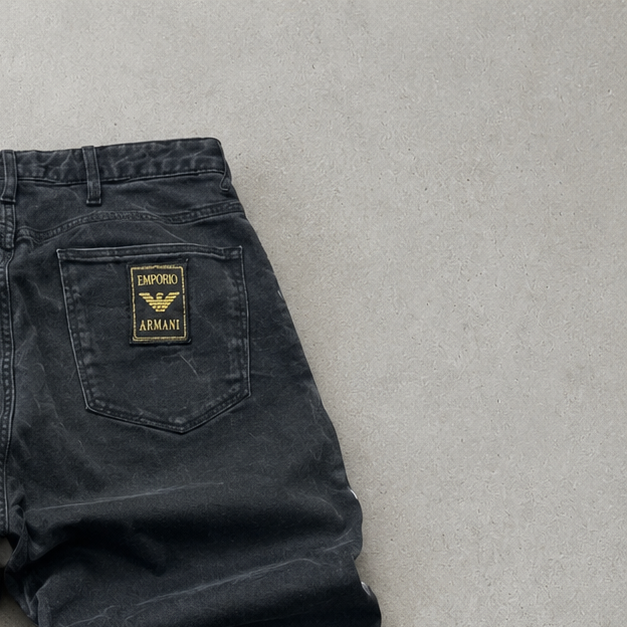 Emporio Armani Jeans Schwarz, Grau Limited (S)