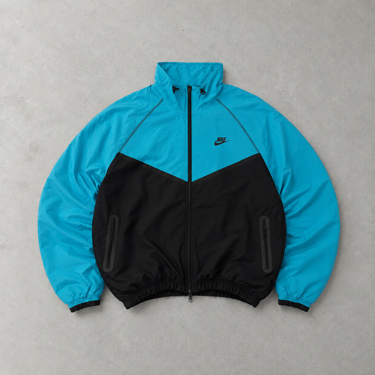 Nike Windbreaker Schwarz, Türkis Limited (M)
