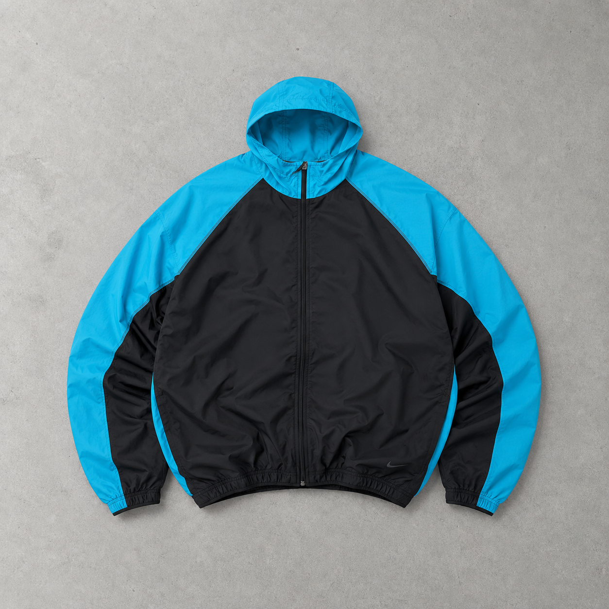 Nike Windbreaker Schwarz, Türkis Limited (M)