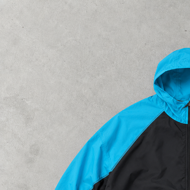 Nike Windbreaker Schwarz, Türkis Limited (M)