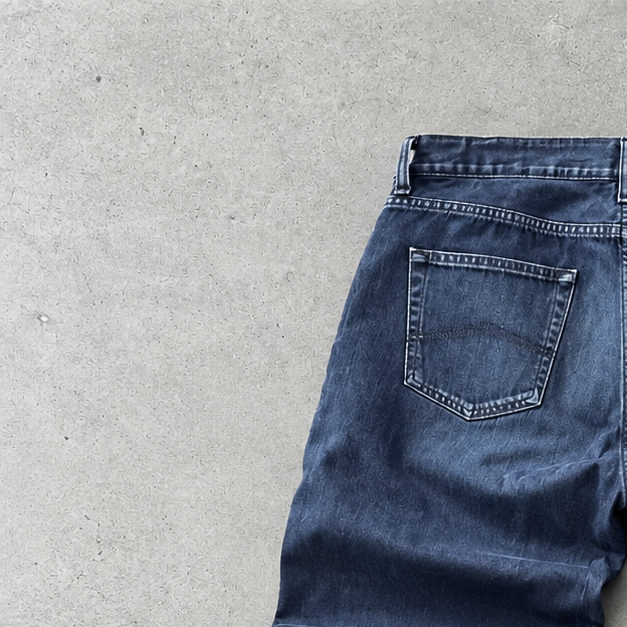 Vintage Armani Jeans Marineblau Selten (W40 / DE 56)