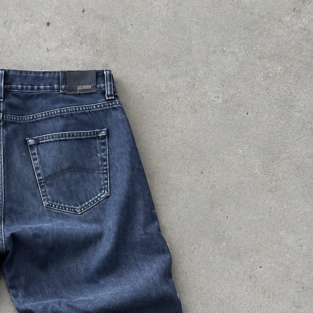 Vintage Armani Jeans Marineblau Selten (W40 / DE 56)