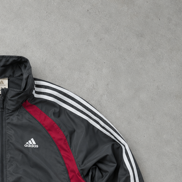 Veste Adidas Y2K gris / blanc limitée (L)