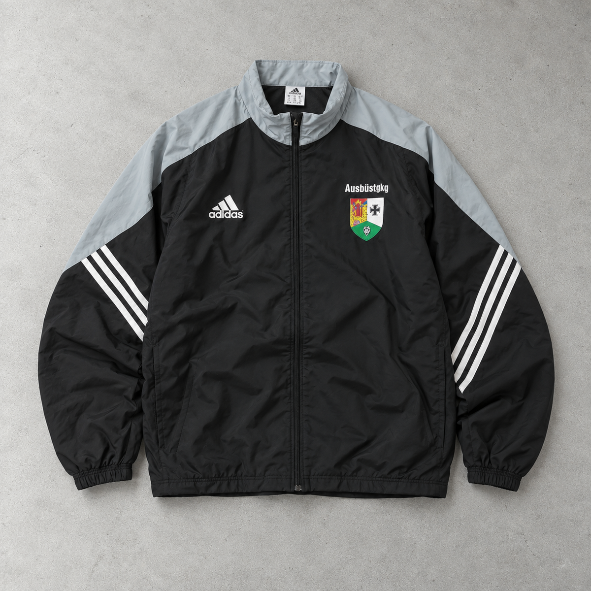 adidas Jacket Schwarz, Grau Rare (XL)