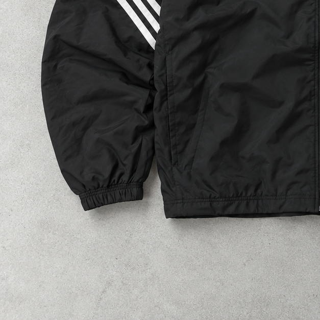 adidas Jacket Schwarz, Grau Rare (XL)